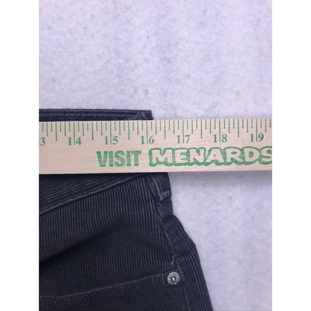 Levi's 505 Regular Fit Pants Mens 34x30 Charcoal Grey Classic‎ Corduroy Jeans